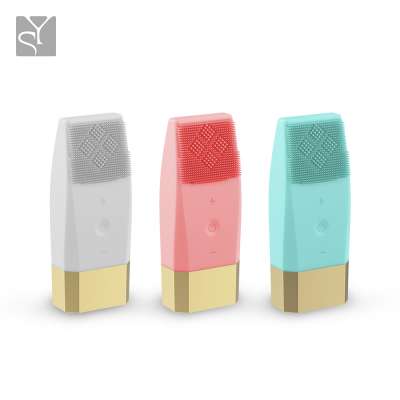 Custom Waterproof Silicone Facial Brush Electric Sonic Cleansing Face Brush